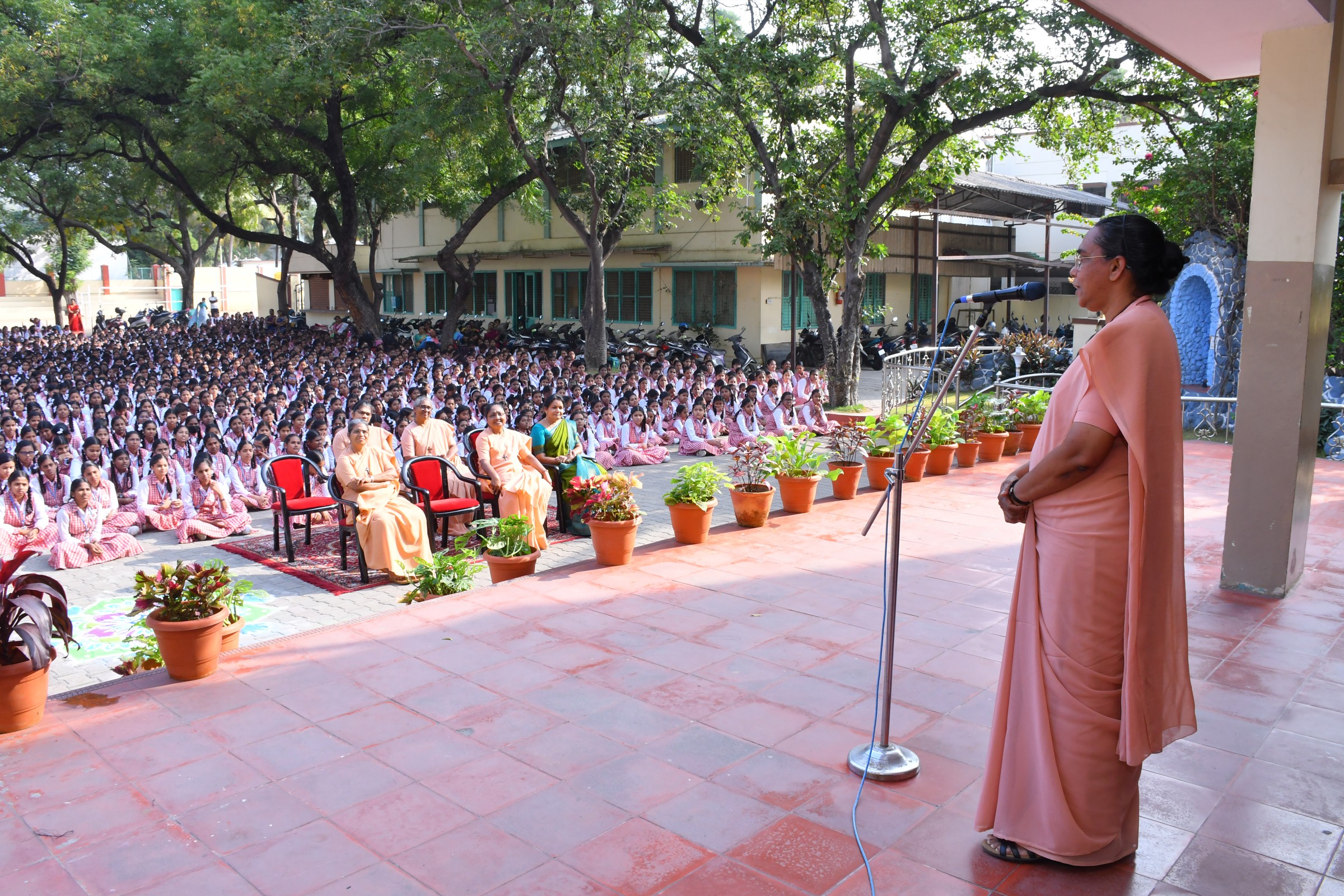 Visit of Mother General Rev. Sr. Reetha 