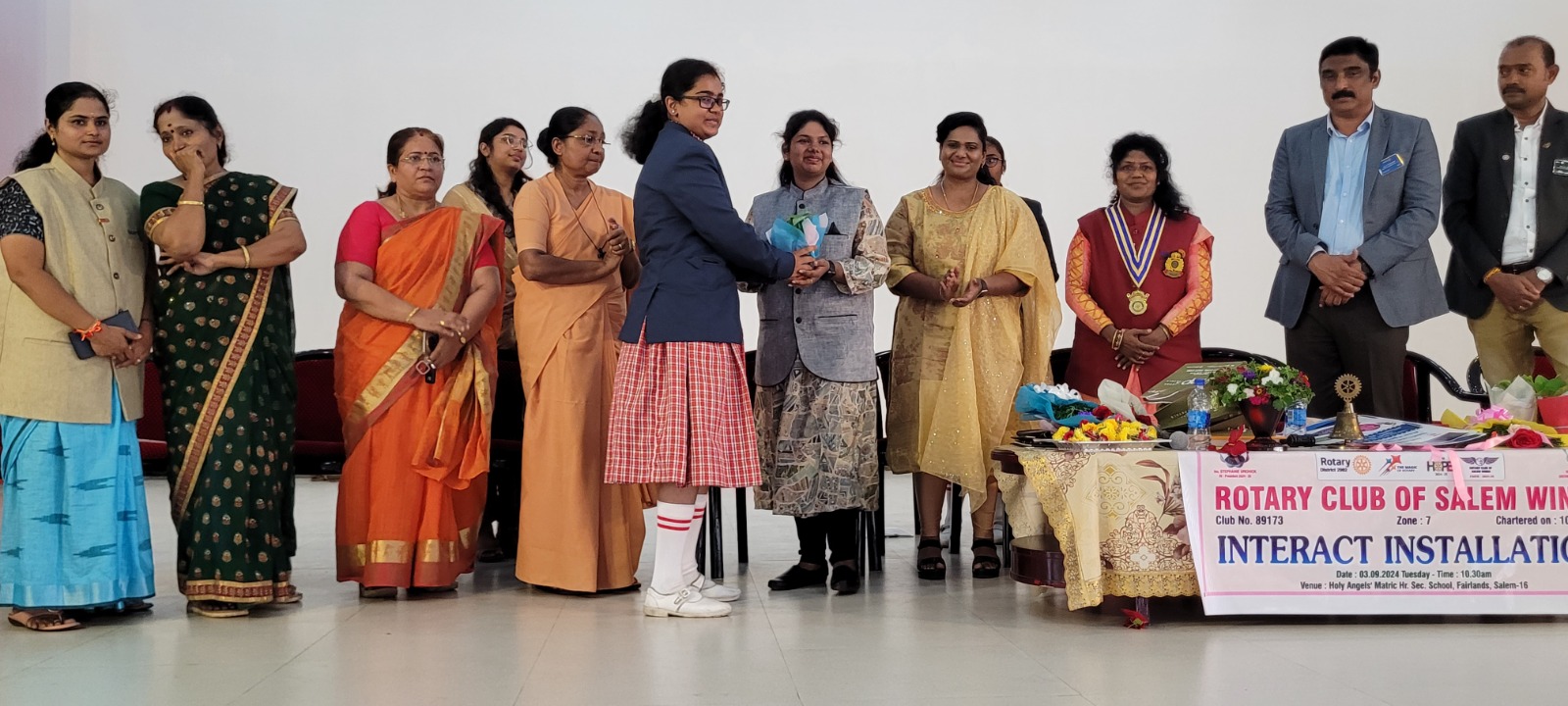 Interact Club Inaugurated in our School 