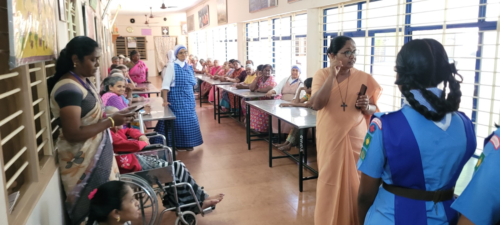 Our Guides students visited Missionaries
