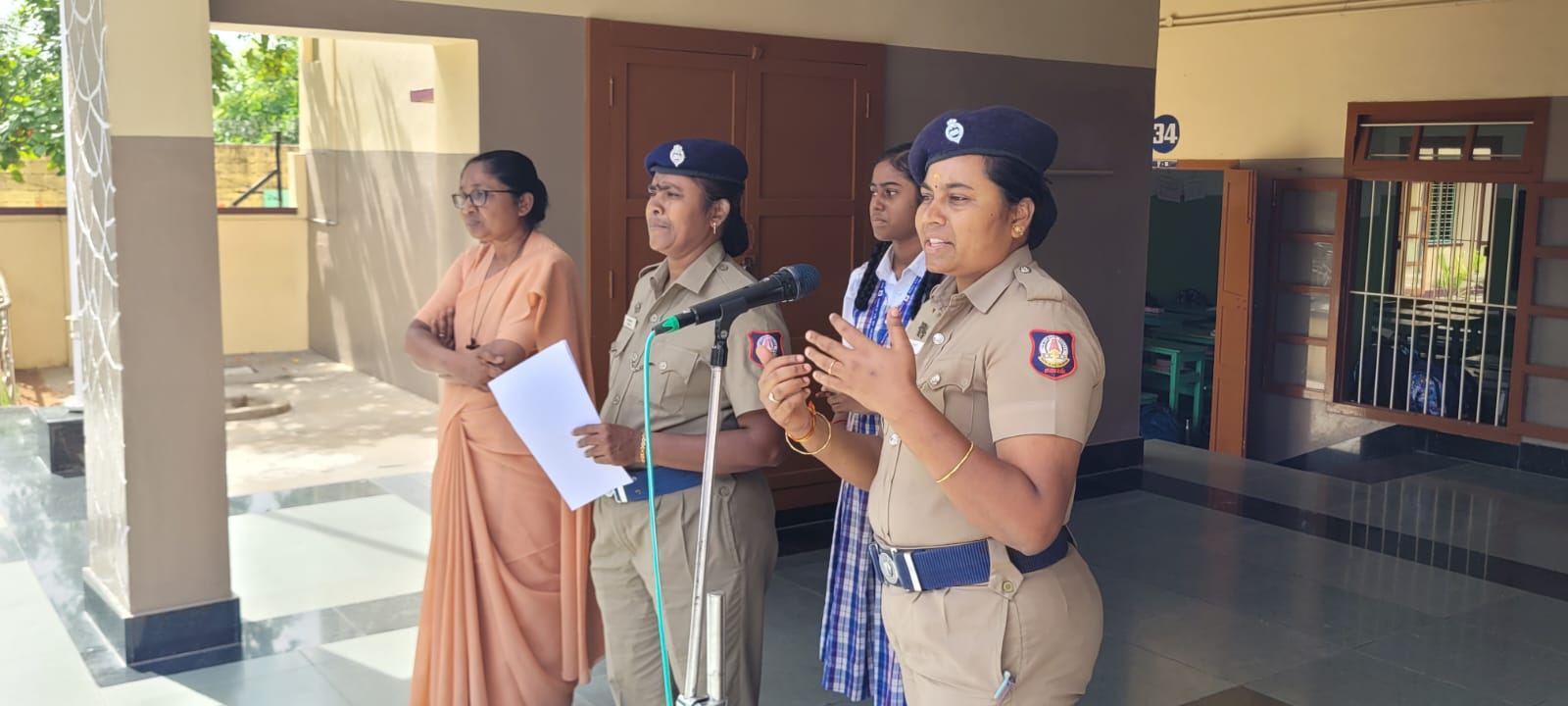 Anti Drug Awareness programme conducted by Fairlands Police officials on 11.8.26