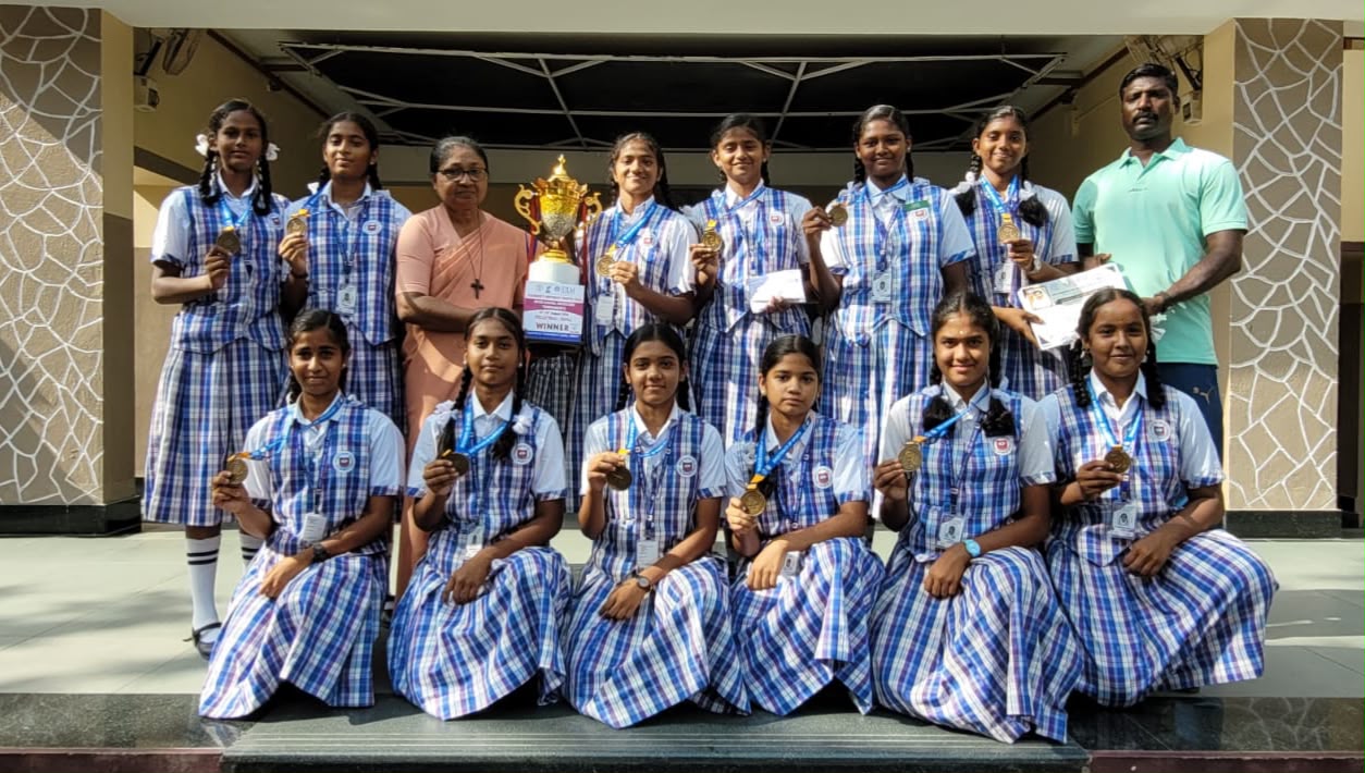 Our Volleyball team won SRM State level Volleyball Trounament held at Chennai